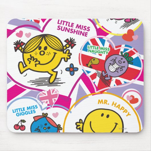 Herr Men & Little Miss UK Herts Mousepad (Vorne)
