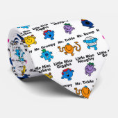 Herr Men & Little Miss | Zeichennamen Krawatte (Gerollt)