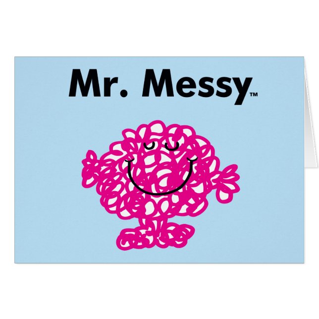 Herr Men | Mr. Messy ist Niedlich, aber Messy (Vorderseite (Horizontal))