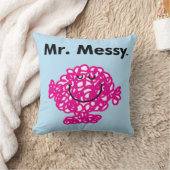 Herr Men | Mr. Messy ist Niedlich, aber Messy Kissen (Decke)