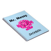 Herr Men | Mr. Messy ist Niedlich, aber Messy Notizblock (Rechte Seite)