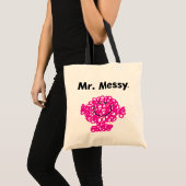 Herr Men | Mr. Messy ist Niedlich, aber Messy Tragetasche (Vorderseite (Produkt))