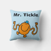 Herr Men | Tickle Will Tickle Kissen (Rückseite)
