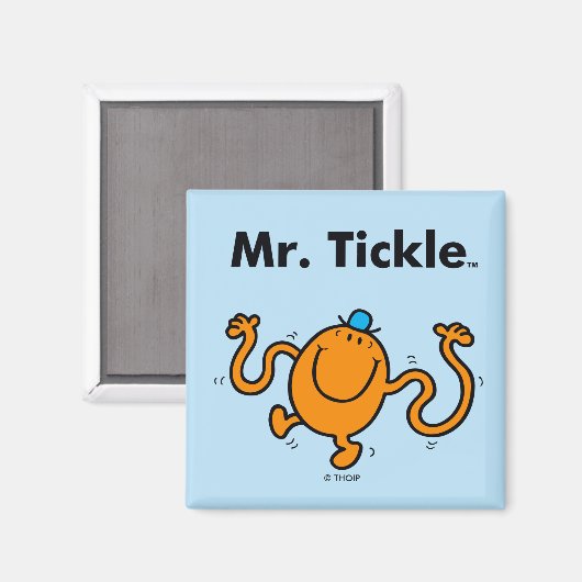 Herr Men | Tickle Will Tickle Magnet (Vorderseite/Rückseite)