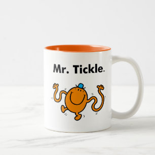 Herr Men Tickle Will Tickle Zweifarbige Tasse