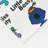 Herr Men u. kleine Charakter-Namen Fräulein-| Fleecedecke (Ecke)