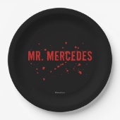 Herr Mercedes Logo Pappteller (Vorderseite)
