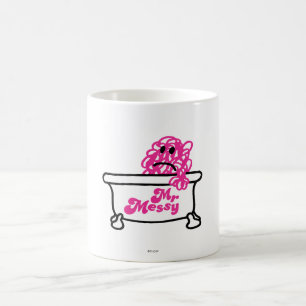 Herr Messy   Badewannen-Logo Kaffeetasse