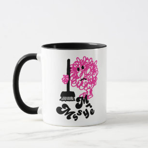 Herr Messy Besen & Name Tasse