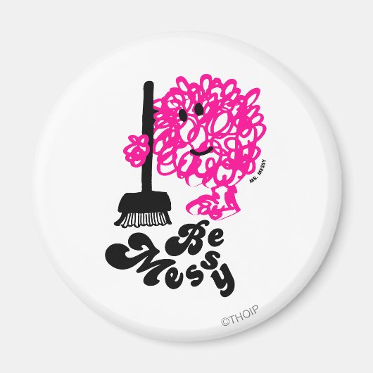 Herr Messy Cleaning Magnet (Vorne)