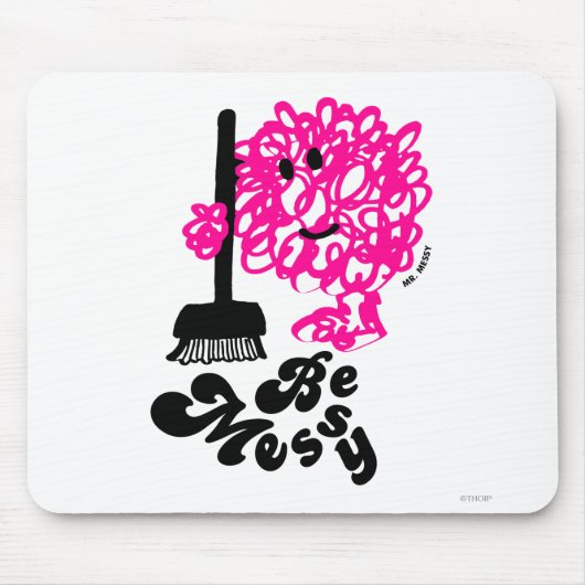 Herr Messy Cleaning Mousepad (Vorne)