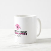 Herr Messy sagt "Aufräumen" Kaffeetasse (VorderseiteRechts)
