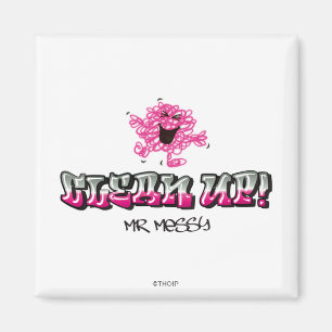 Herr Messy sagt "Aufräumen" Magnet