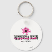 Herr Messy sagt "Aufräumen" Schlüsselanhänger (Vorderseite)