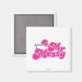 Herr Messy | Wanne planschen Magnet (Vorderseite/Rückseite)