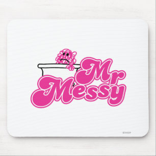 Herr Messy Wanne planschen Mousepad