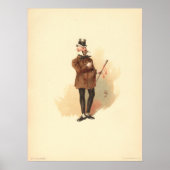 Herr Micawber von Kyd - Dickens' David Copperfield Poster (Vorne)