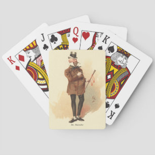 Herr Micawber von Kyd - Dickens' David Copperfield Spielkarten