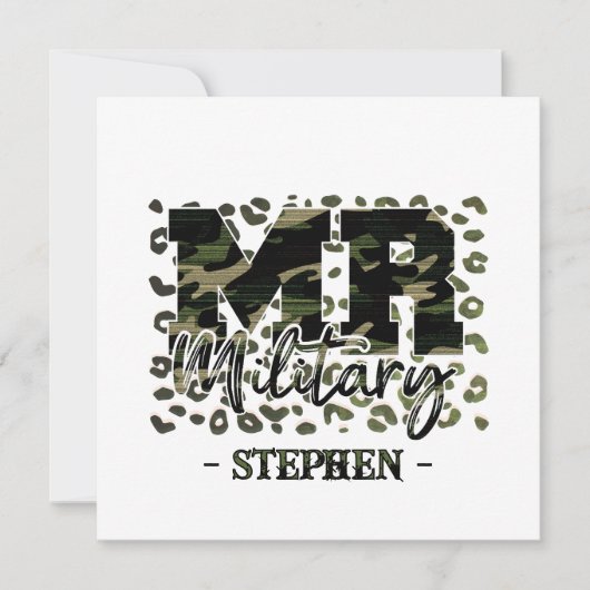 Herr Military Camouflage (Vorderseite)