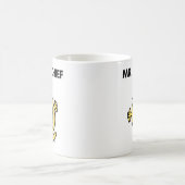 Herr Mischief |, das vergnügt lächelt Kaffeetasse (Mittel)