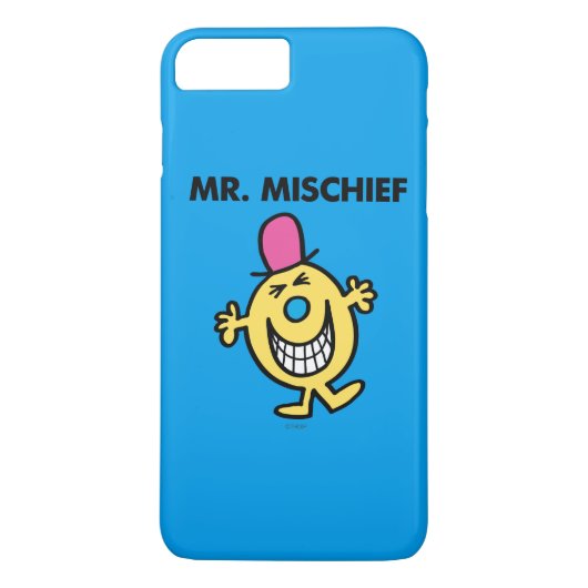 Herr Mischief | Lächeln fröhlich Case-Mate iPhone Hülle (Rückseite)