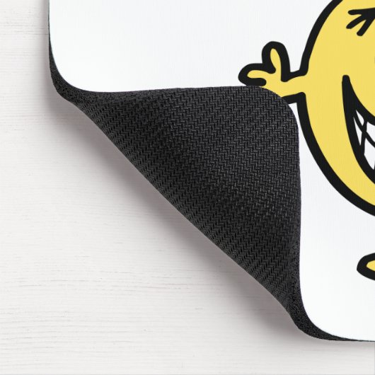 Herr Mischief | Lächeln fröhlich Mousepad (Ecke)
