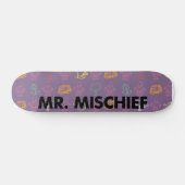 Herr Mischief | Lächeln fröhlich Skateboard (Horizontal)