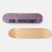 Herr Mischief | Lächeln fröhlich Skateboard (Horizontal)