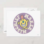 Herr Mischief | Mischief Maker Postkarte (Vorne/Hinten)