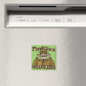 Herr mit Oberlippenbart Magnet (In Situ (Geschirrspüler))