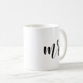 Herr Modern Calligraphy | Typografie-Tasse Kaffeetasse (VorderseiteRechts)