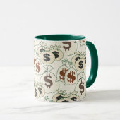 Herr Money Bags Mug Tasse (VorderseiteRechts)