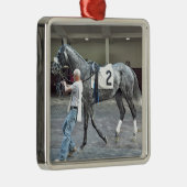 Herr Monolo Silbernes Ornament (Rechts)