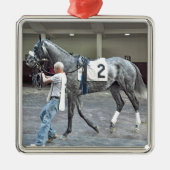 Herr Monolo Silbernes Ornament (Vorne)