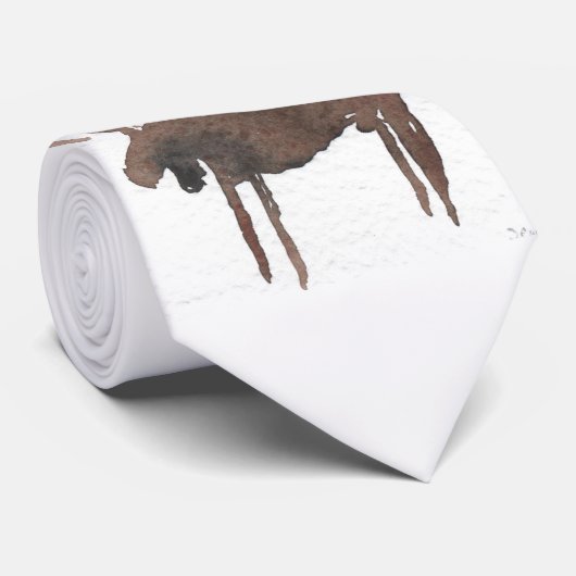 Herr Moose Krawatte (Gerollt)