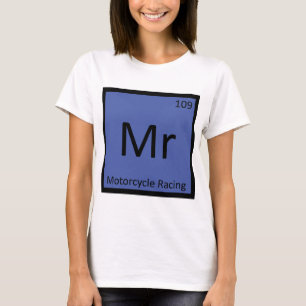 Herr - Motorrad-Rennsport-Chemie-Symbol T-Shirt