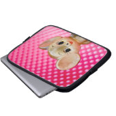 Herr Mouse Laptopschutzhülle (Vorne Knopf)
