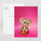 Herr Mouse Postkarte (Vorne/Hinten)