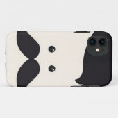 Herr Moustache! Case-Mate iPhone Hülle (Rückseite (Horizontal))