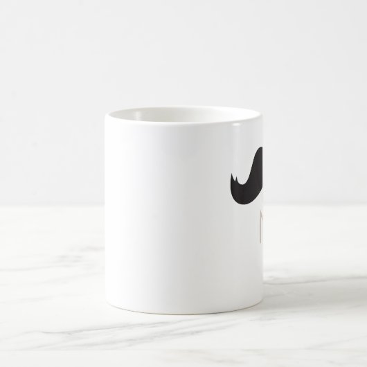 Herr Moustache Mug Kaffeetasse (Mittel)