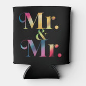 Herr & Mr. Gay Bachelor Party Gay Marriage Dosenkühler (Vorderseite)