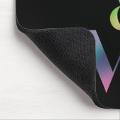 Herr & Mr. Gay Bachelor Party Gay Marriage Mousepad (Ecke)