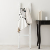 Herr & Mrs. Acht Foto Handschrift Custom Sherpadecke (Beispiel)