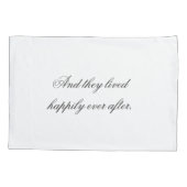 Herr & Mrs. Bride & Groom New Custom Set Kissenbezug (Rückseite-Links)