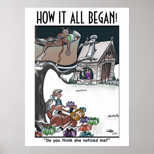 Herr & Mrs Claus How it All Began Poster (Vorne)