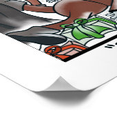 Herr & Mrs Claus How it All Began Poster (Ecke)