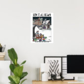 Herr & Mrs Claus How it All Began Poster (Heimbüro)