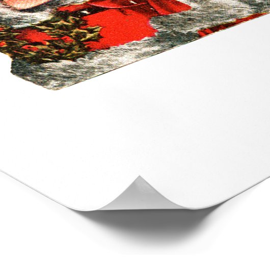 Herr & Mrs. Claus Poster (Ecke)