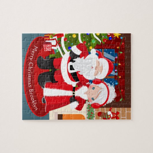 Herr & Mrs. Claus Puzzle (Horizontal)