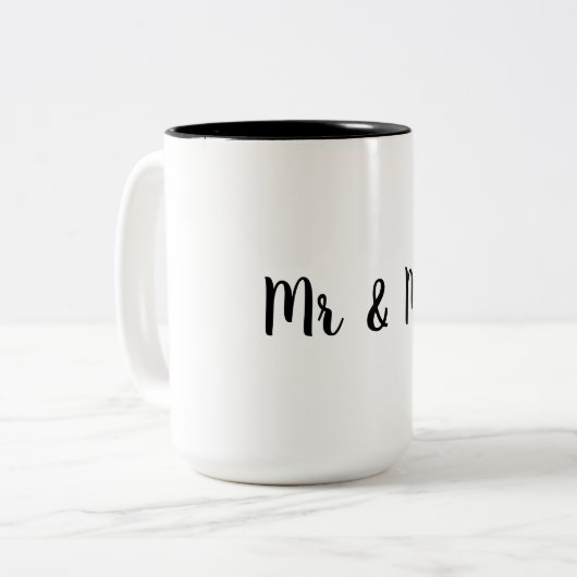 HERR & MRS. COFFEE TASSE (Vorderseite Links)